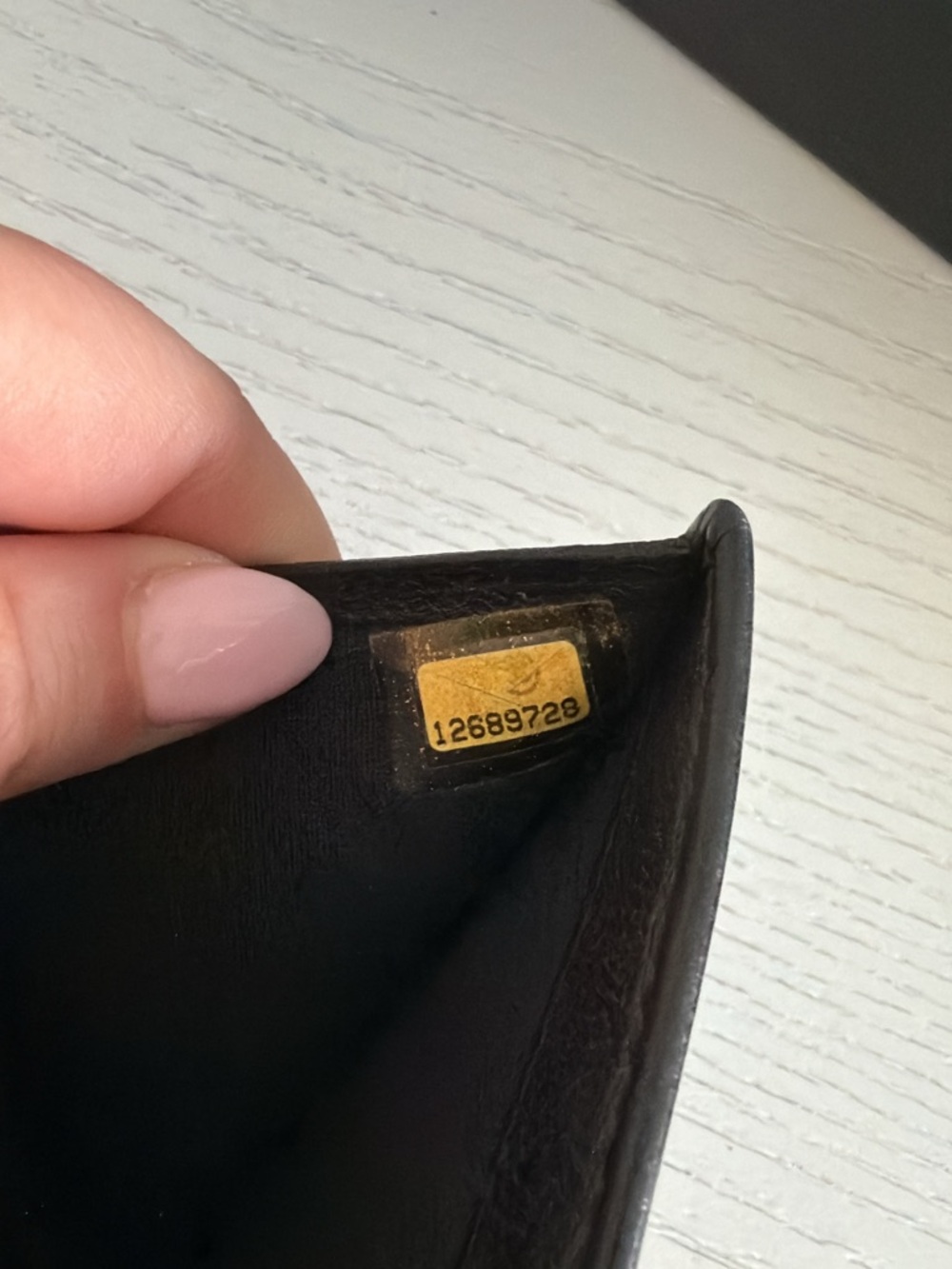 CHANEL Black Camellia Leather Small Wallet with Silver CC Accent - Picture 6 of 7